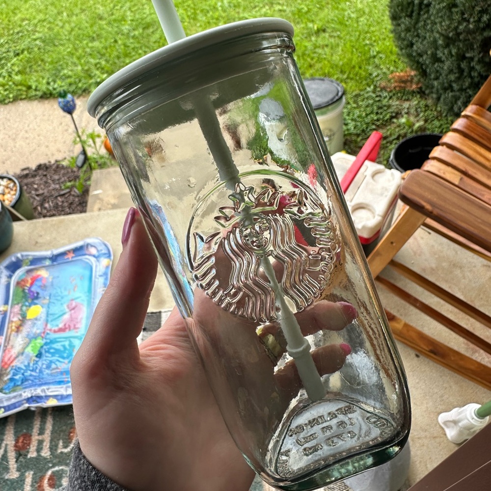 Starbucks Recycled Glass Cup 16 oz